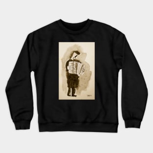 Accordion player Crewneck Sweatshirt